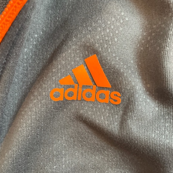 Adidas Kids Large Full Zip Climawarm Sweatshirt - Picture 4 of 5